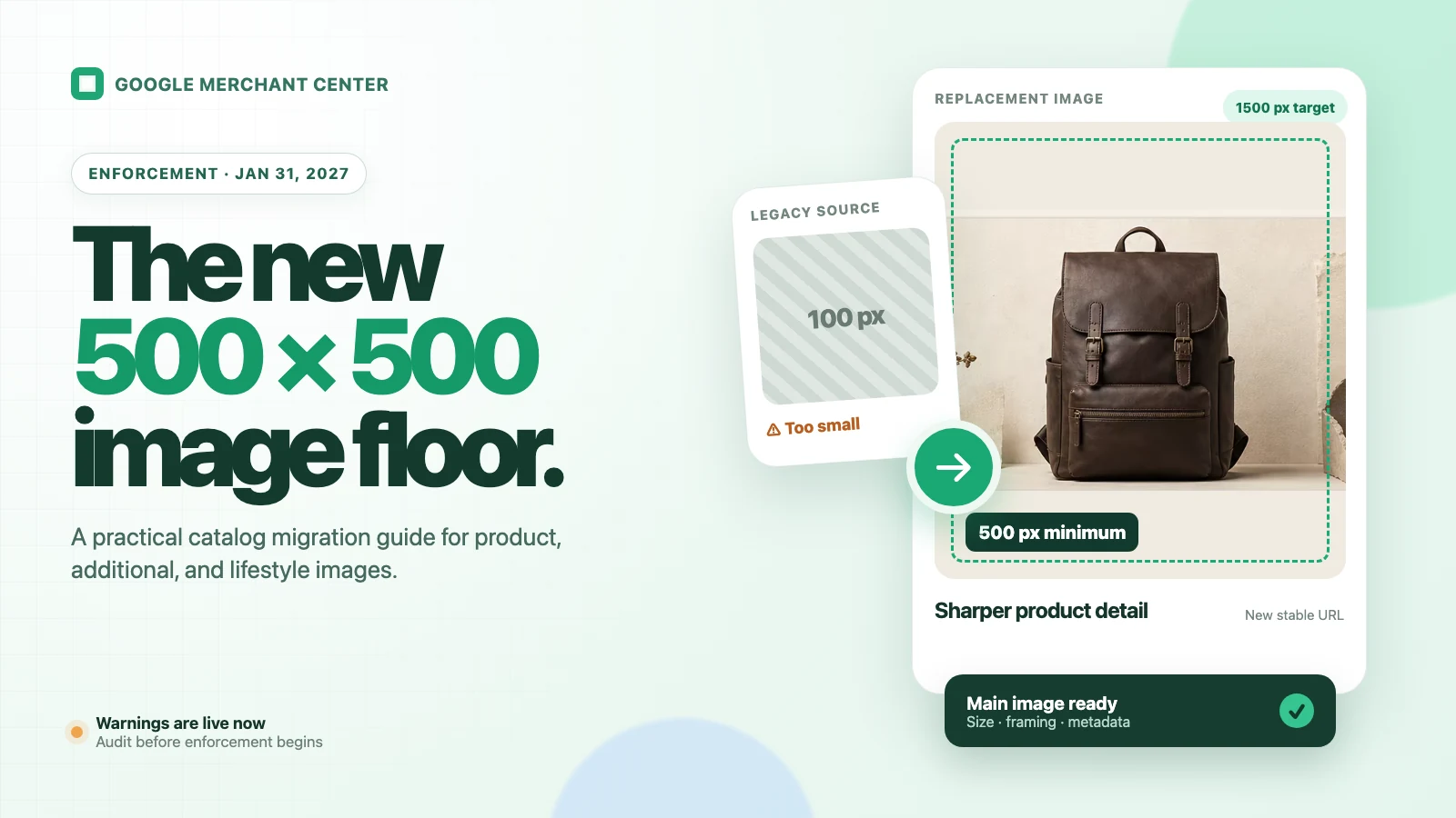 Google Merchant Center Image Requirements 2027: 500×500 Checklist Google Merchant Center Image Requirements 2027: 500×500 Checklist